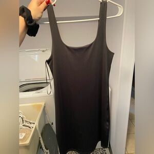 Urban Planet Black Contour Mini Dress